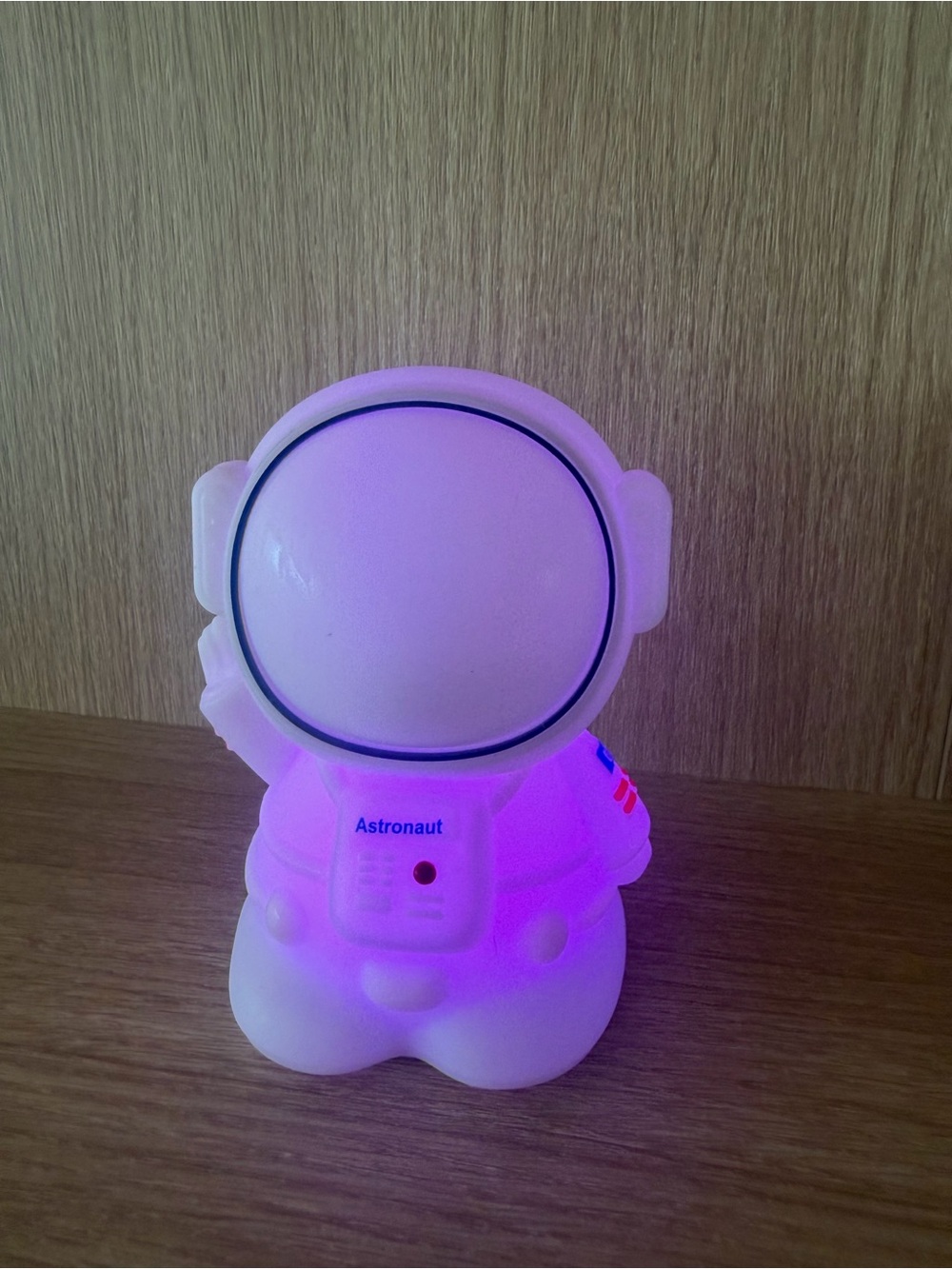 Astronaut Night Light Toy for Kids - White